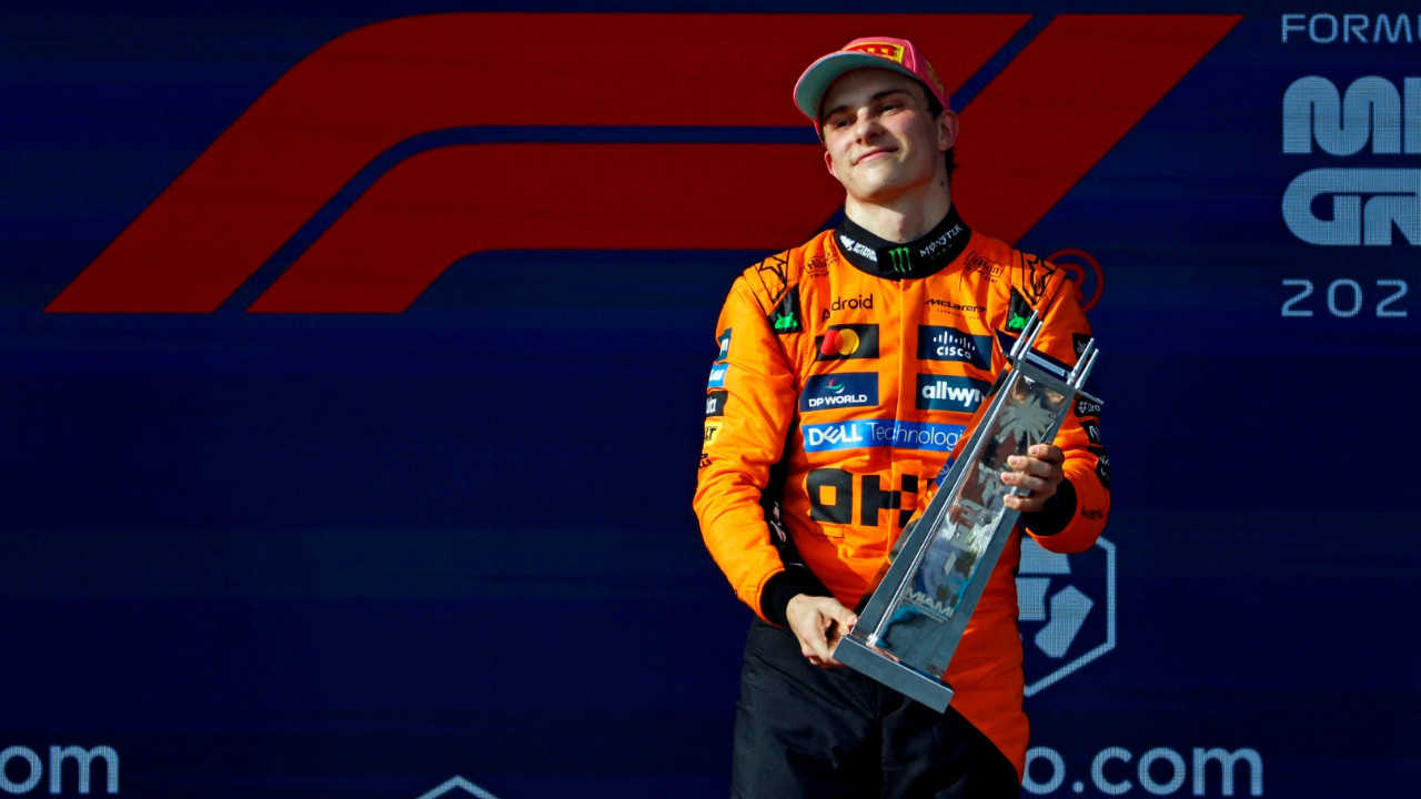 Miami'de kazanan Piastri oldu