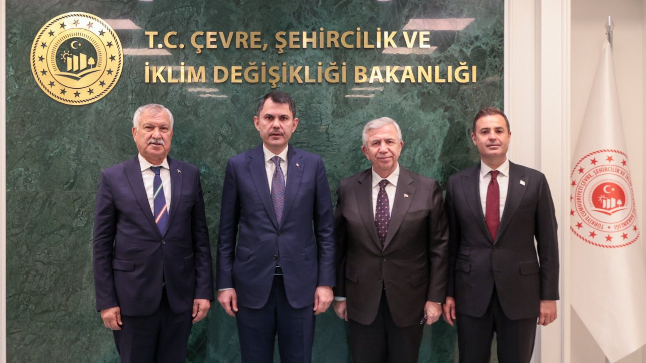 Murat Kurum, CHP'li başkanlarla görüştü