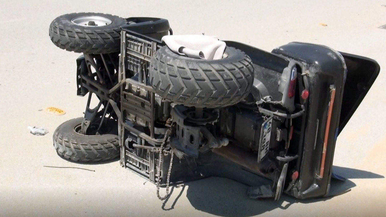 Antalya'da ATV takla attı: 2 ölü