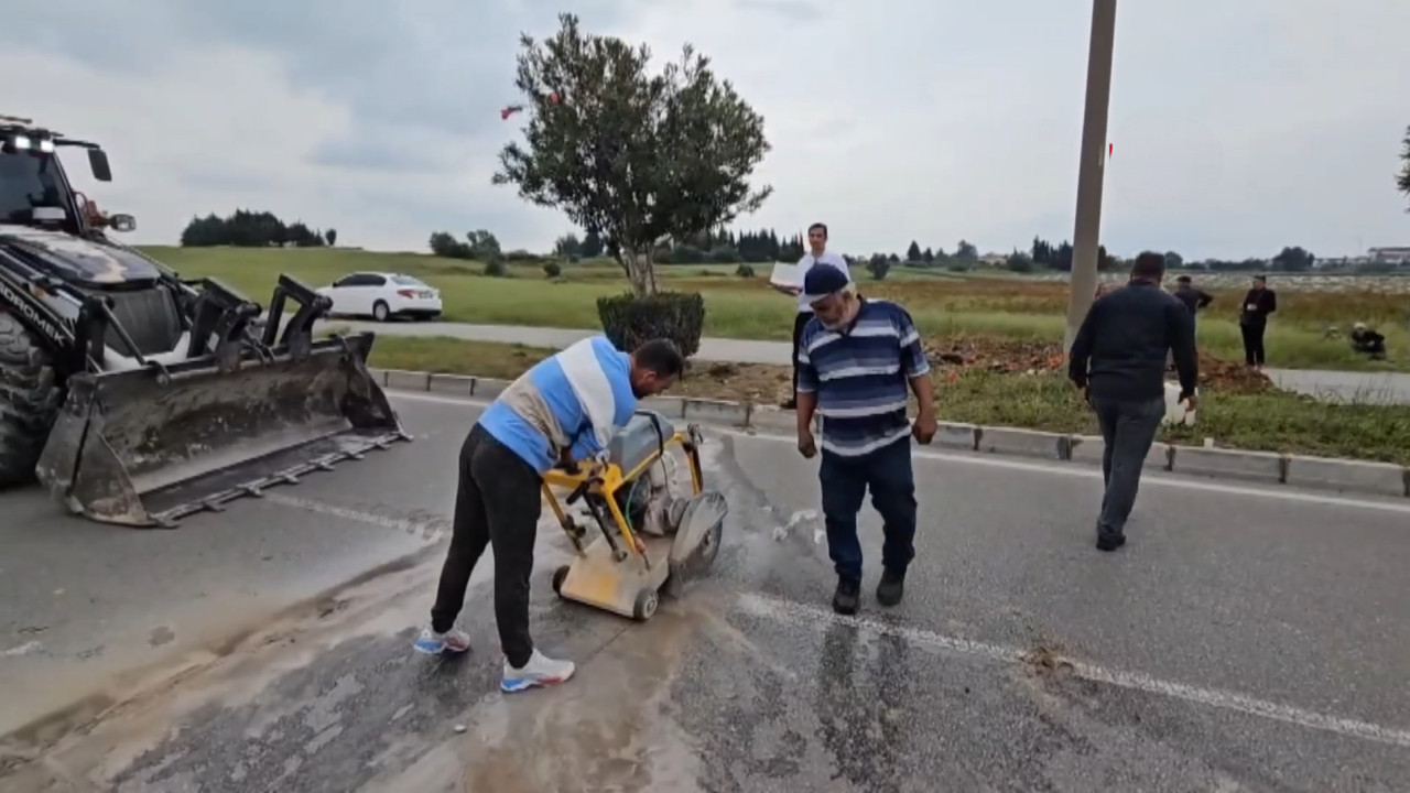 Davayı kazandılar, çözüm bulunmayınca yolu ulaşıma kapattılar