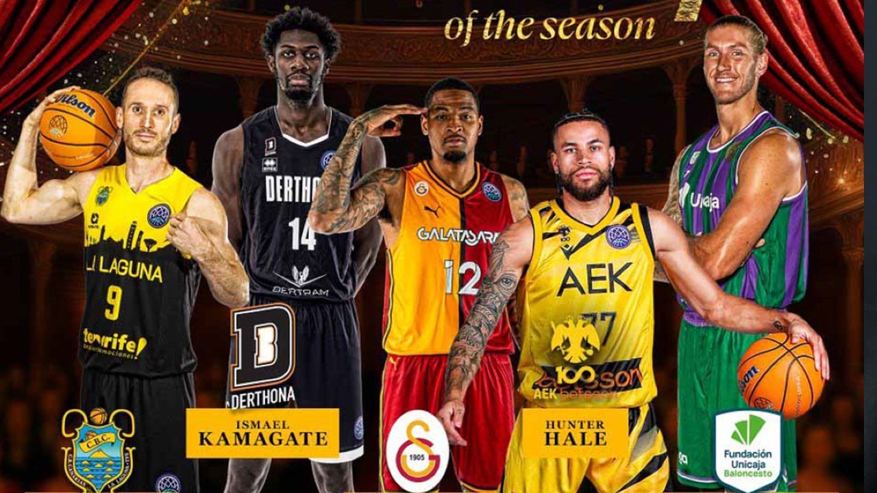 Basketbol Şampiyonlar Ligi'ne 'en'ler belli oldu: 2 Galatasaraylıya ödül