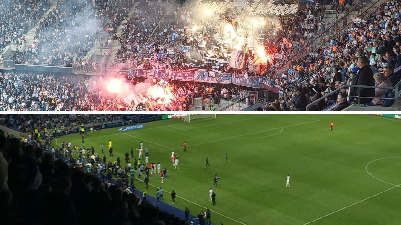 Futbolcuları döveceklerdi: Maça ara verildi