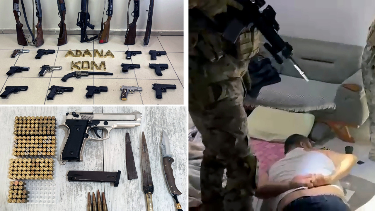 Suç örgütlerine silah satacaklardı: 94 gözaltı, 21 tutuklama