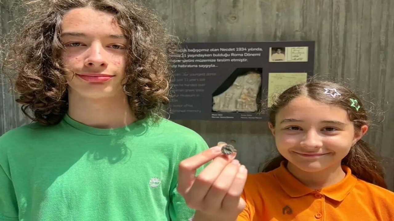 İki kardeşin bulduğu yüzük tarihi eser çıktı: Müzeye teslim ettiler