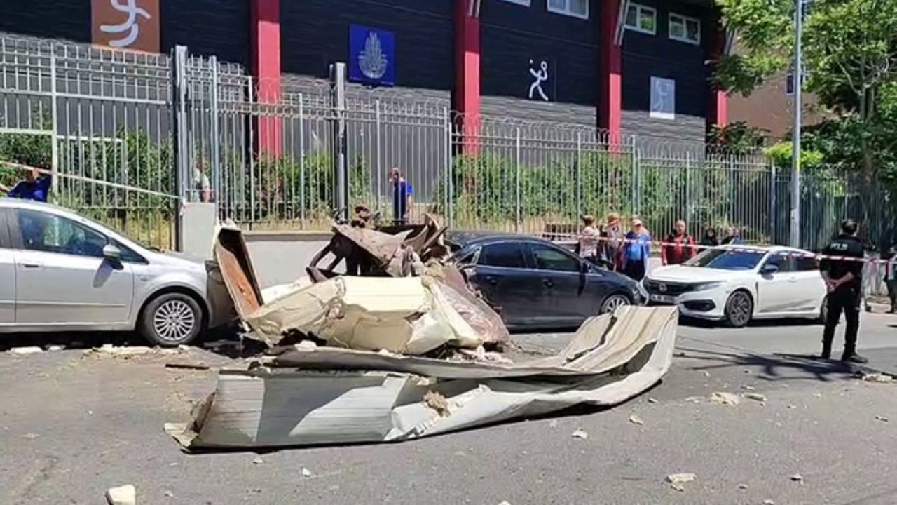 Buhar kazanı bomba gibi patladı