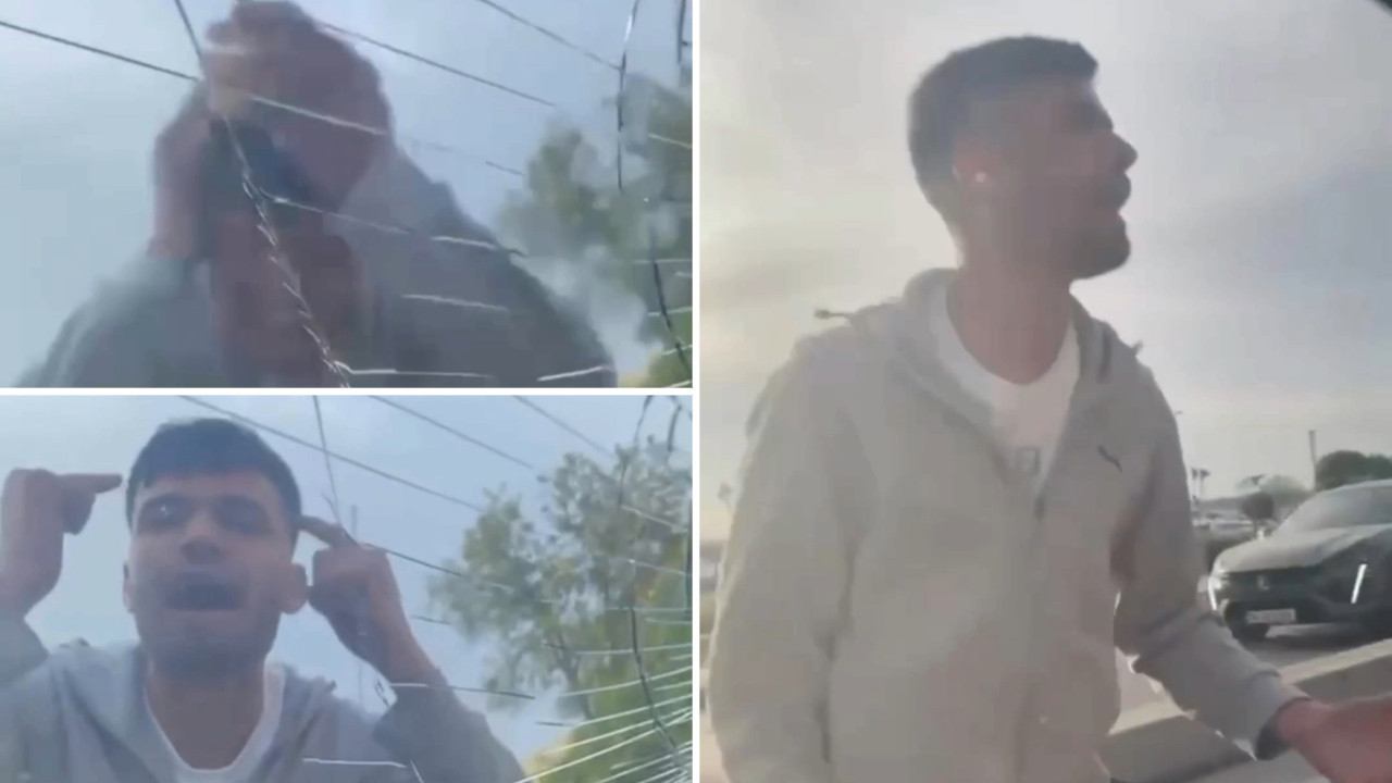 Taksici uygulamadan çağrılan araca saldırdı