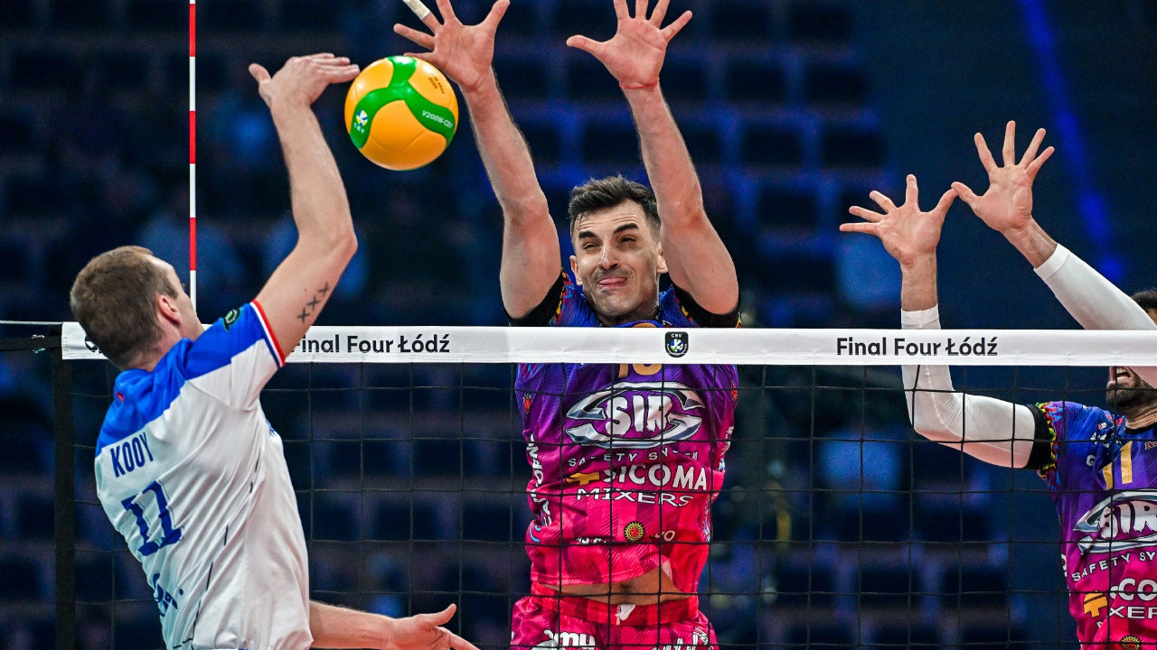 Halkbank, CEV Şampiyonlar Ligi yarı finalinde süpürüldü