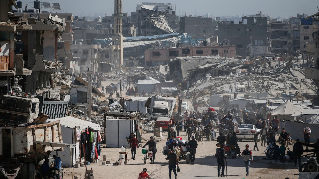 Hamas: İsrail'in saldırıları zorla göç ettirme planının parçası