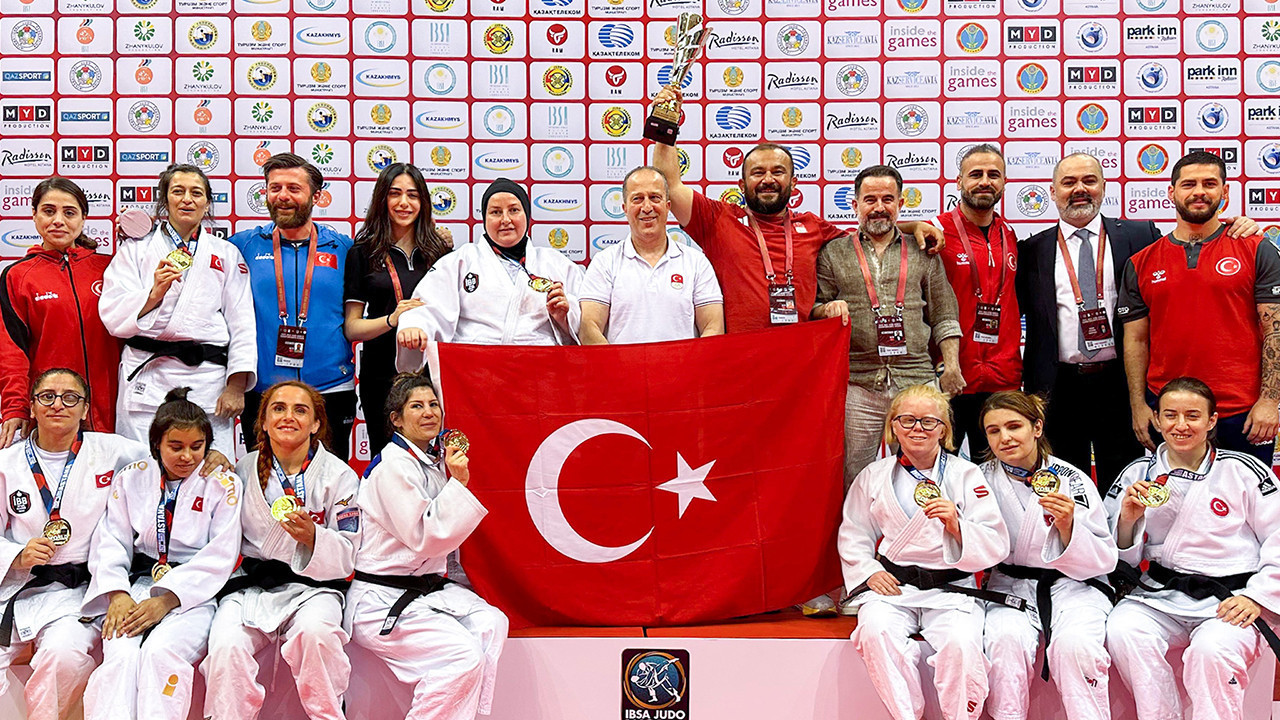 Kadın Judo Milli Takımı Kazakistan’da tarih yazdı: Dünya şampiyonluğu geldi