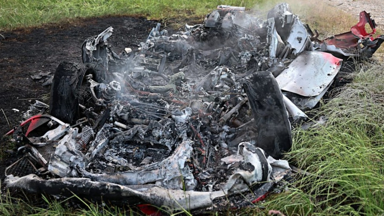 5 milyon TL'lik otomobil küle döndü