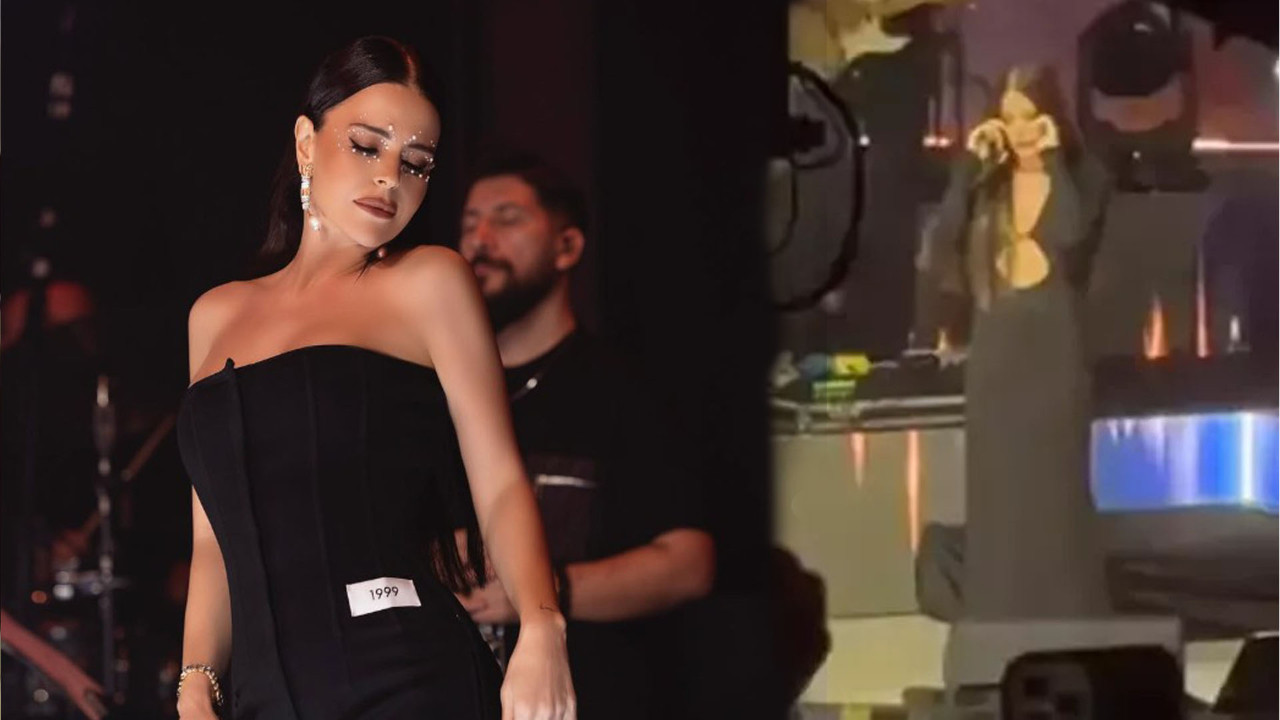 Ablasının vefatından sonra ilk kez sahneye çıktı! Simge Sağın konserde gözyaşlarına boğuldu