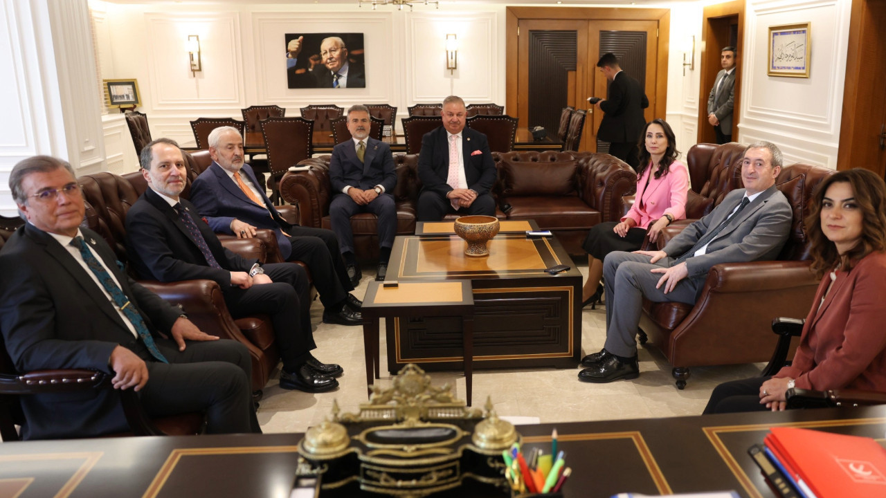 DEM Parti heyeti Fatih Erbakan'la görüştü