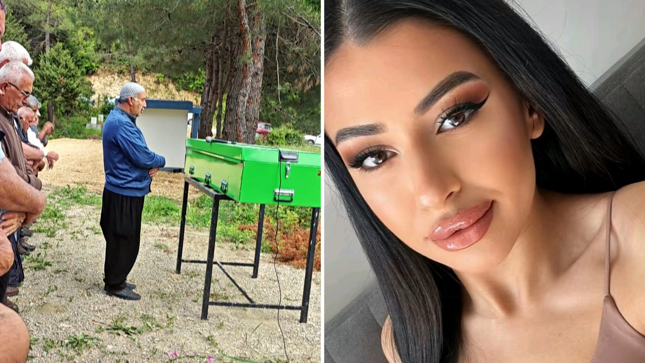 Erkek arkadaşının bıçakla öldürdüğü Şevval toprağa verildi