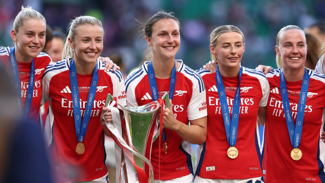 Kadınlar Şampiyonlar Ligi'nde şampiyon Arsenal