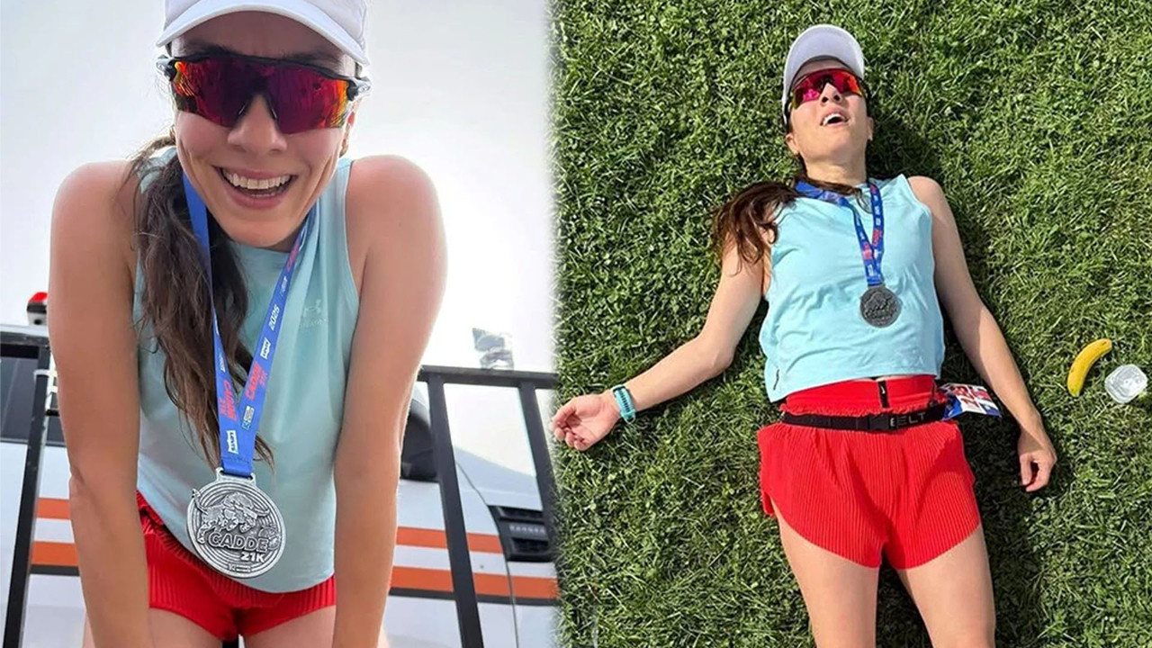 Merve Dizdar koşuda: Madalya kazandı