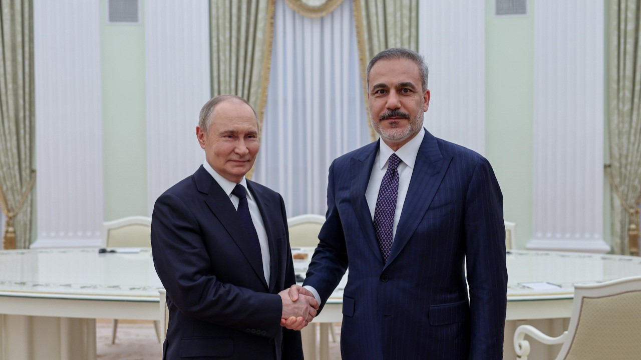 Putin, Hakan Fidan'ı kabul etti