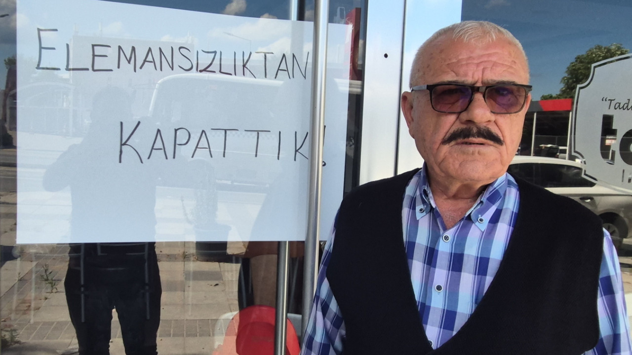 50 bin liraya eleman bulamadı: 59 yıllık dükkan kapandı
