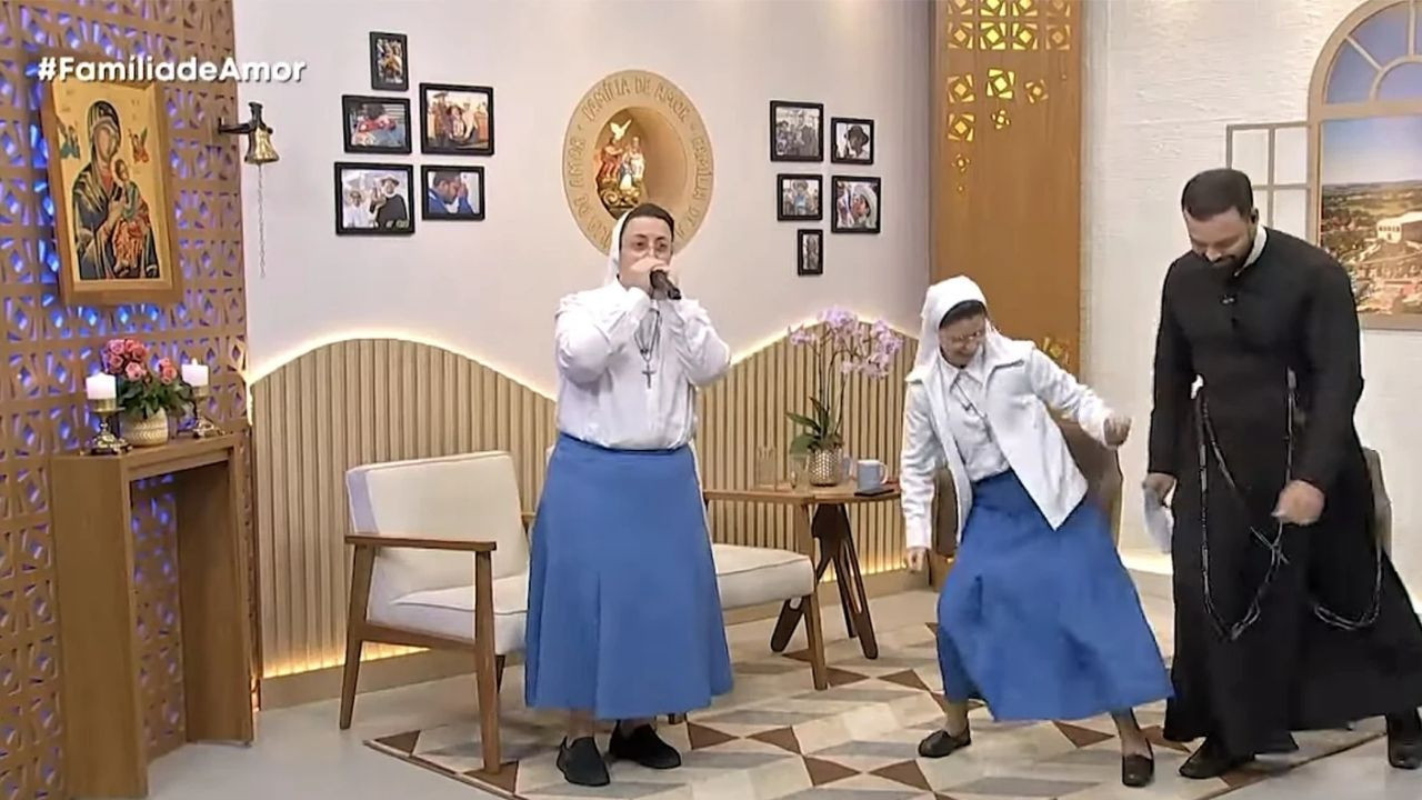 Canlı yayında beatbox yapan rahibeler gündem oldu