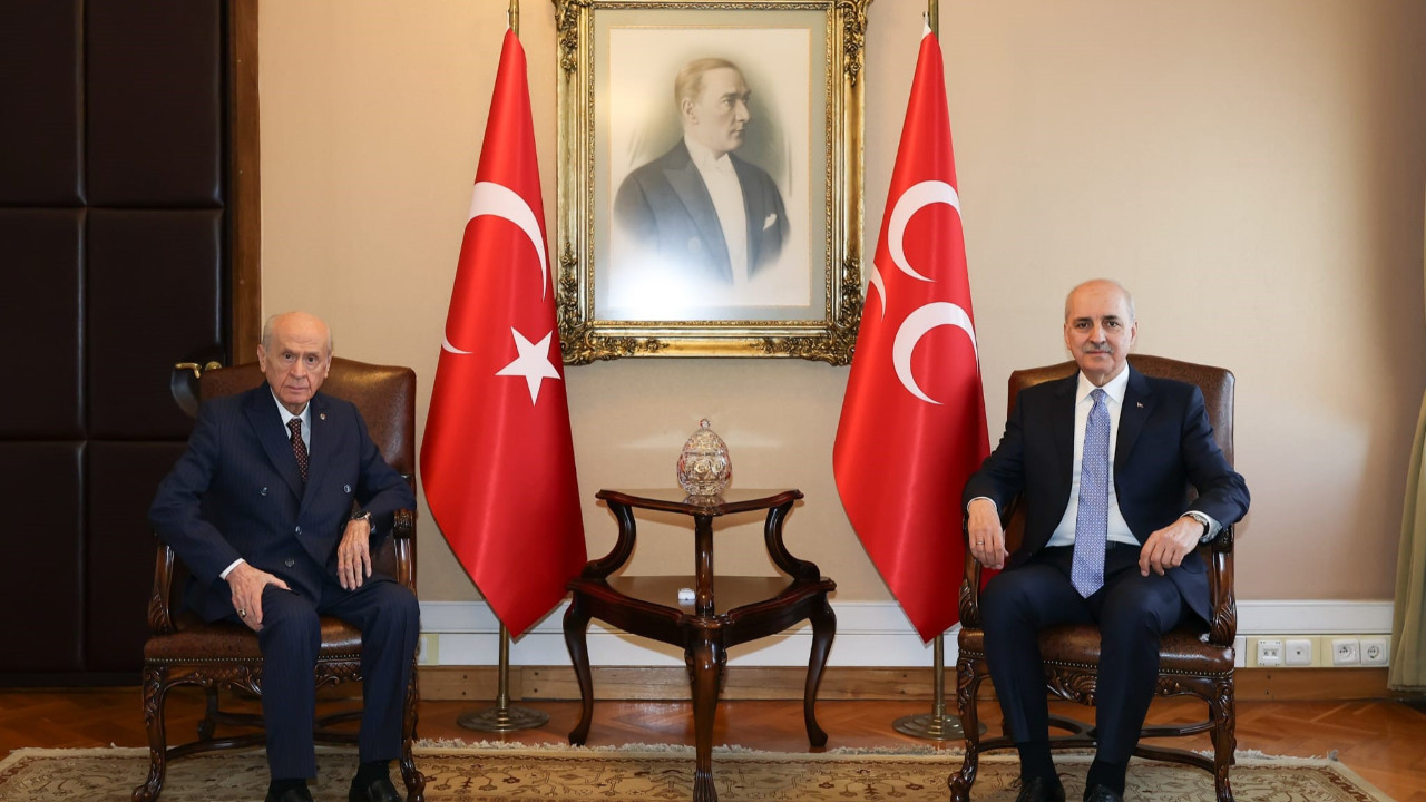 Kurtulmuş'tan Bahçeli'ye ziyaret