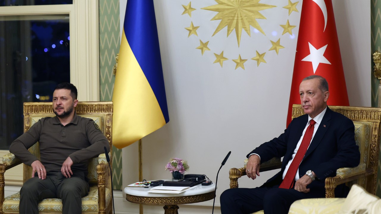 Erdoğan, Zelenskiy ile görüştü