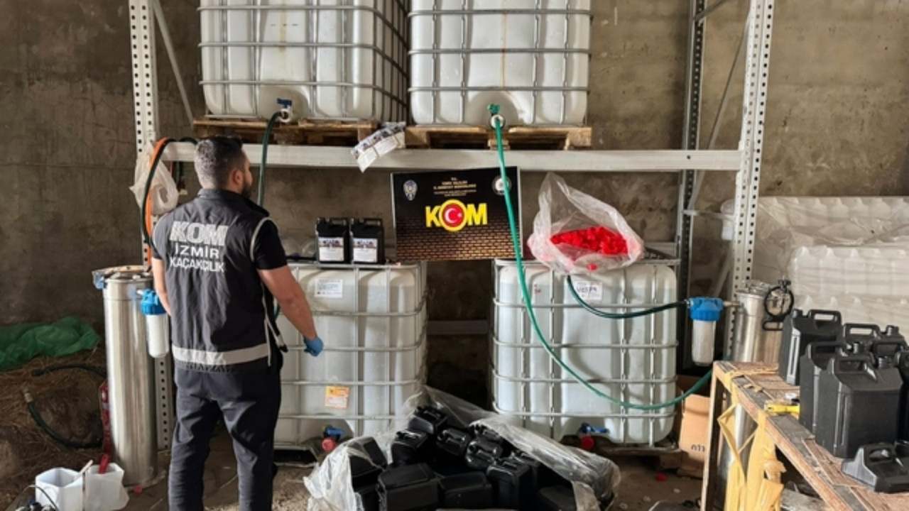 Sahte alkol operasyonunda 3 tutuklama