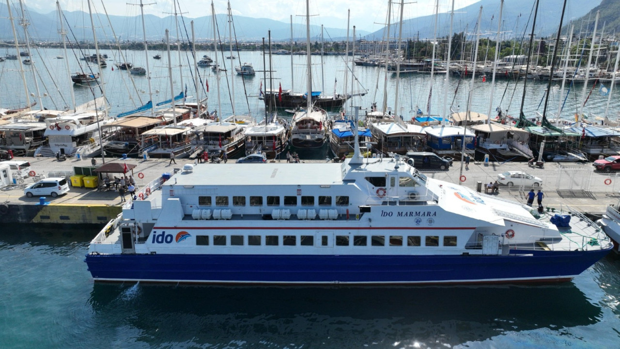 Fethiye-Rodos seferi başladı