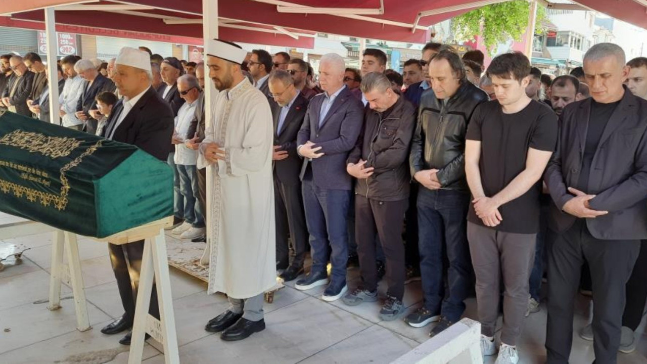 Murat Özkaya'nın babasına son görev