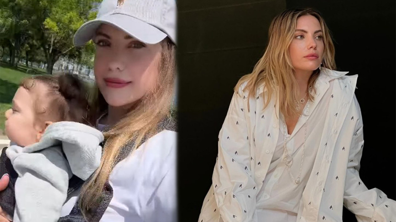 Eda Ece, kızı Mina İpek'in son halini paylaştı