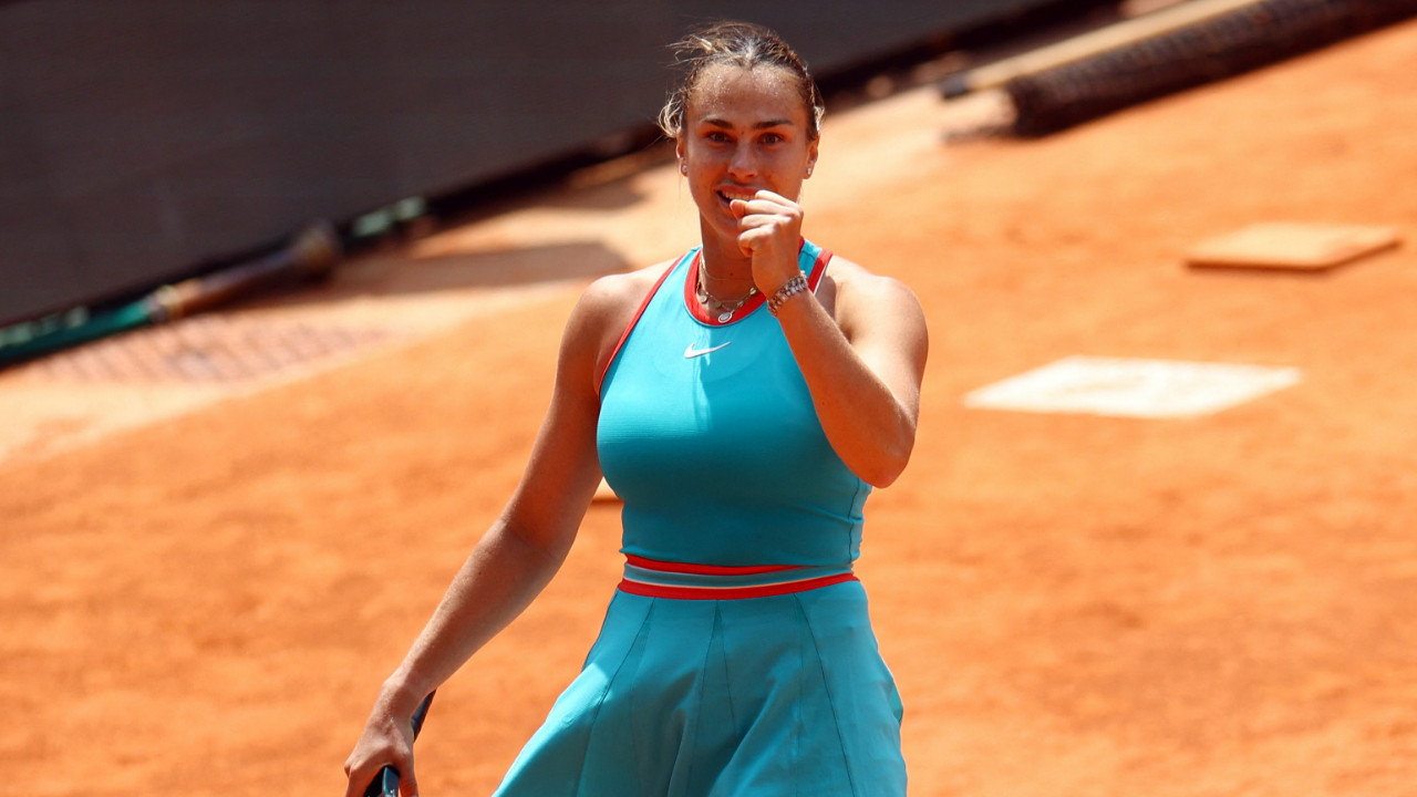 Aryna Sabalenka, Roland Garros'ta yarı finale yükseldi