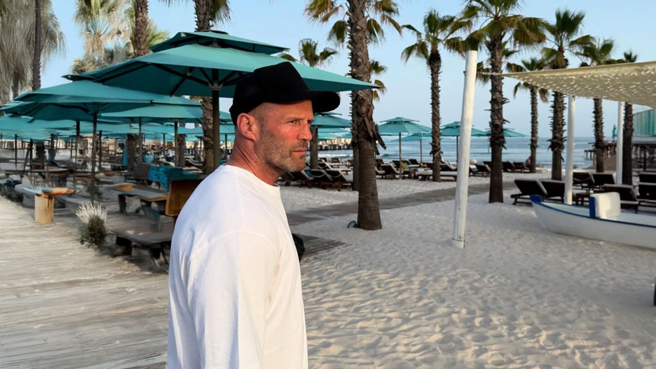 Ümit Erdim ile Jason Statham Antalya’da bir araya geldi