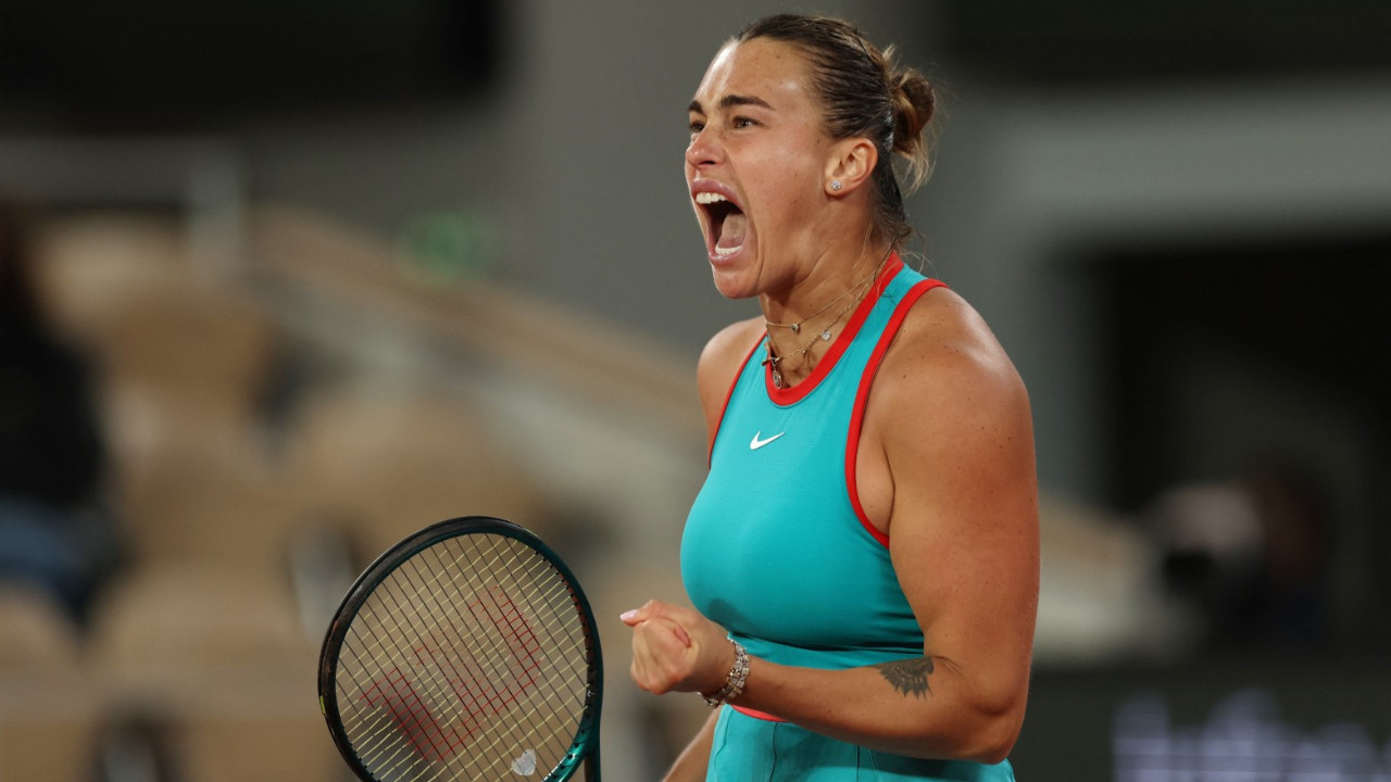 Fransa Açık'ta Aryna Sabalenka finale yükseldi