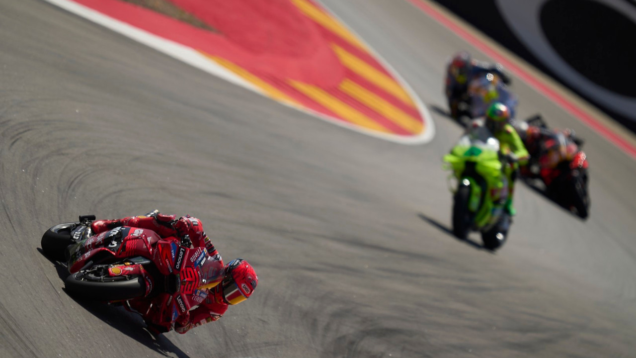 Aragon'da zafer Marquez'in