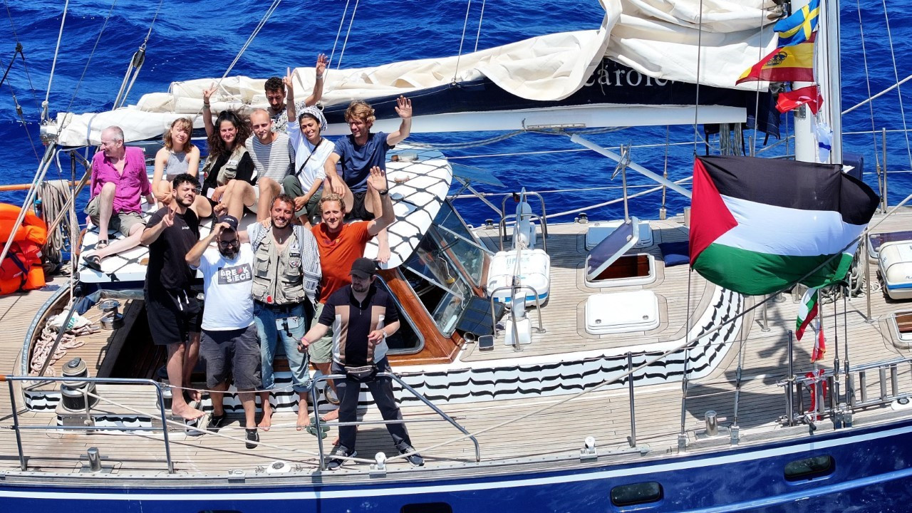 Gazze’ye giden gemiden yardım çağrısı