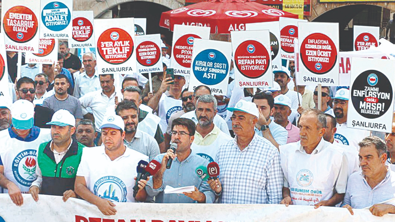 Maaşları enflasyon yuttu