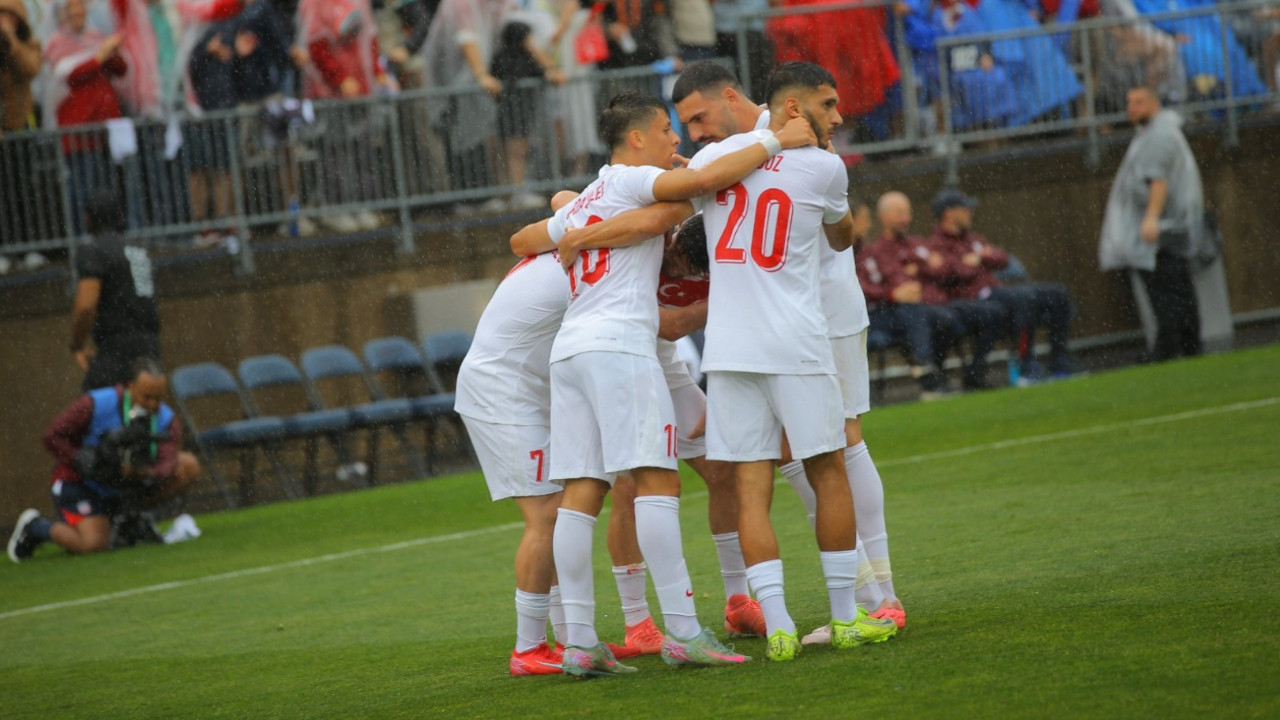 Milli takıma ABD'de 3 dakika yetti