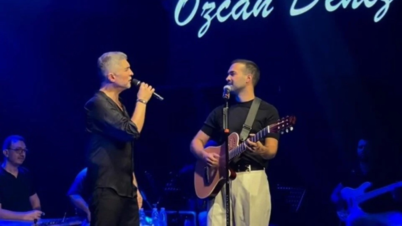 Özcan Deniz’in sürpriz sahne konuğu: Mert Demir ile düet
