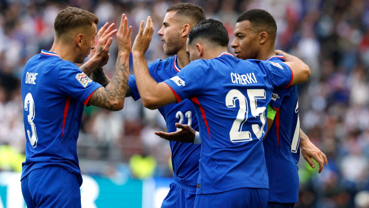 Uluslar Ligi üçüncüsü Fransa: Mbappe yıldızlaştı | Almanlar VAR'a takıldı