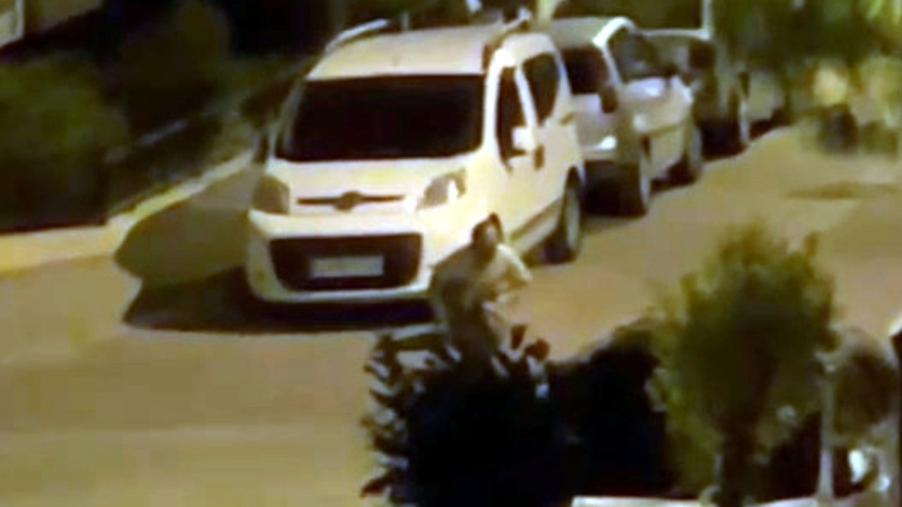 Sokakta dayağı vatandaşlar engelledi