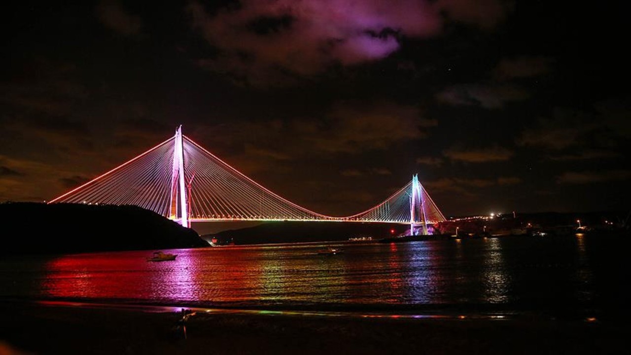 Yavuz Sultan Selim Köprüsü'nün elektrik tüketimi yenilenebilir enerjiden