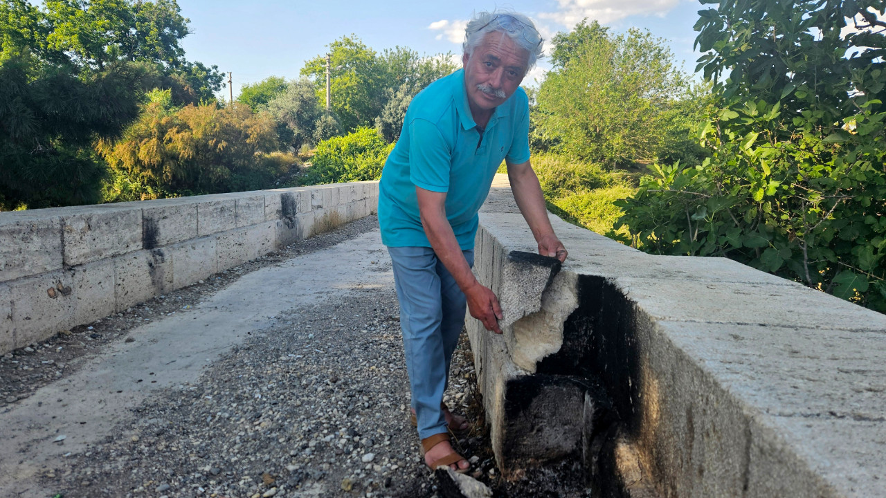 Roma döneminde inşa edilip bugünlere geldi, mangalcılar yüzünden kırıldı