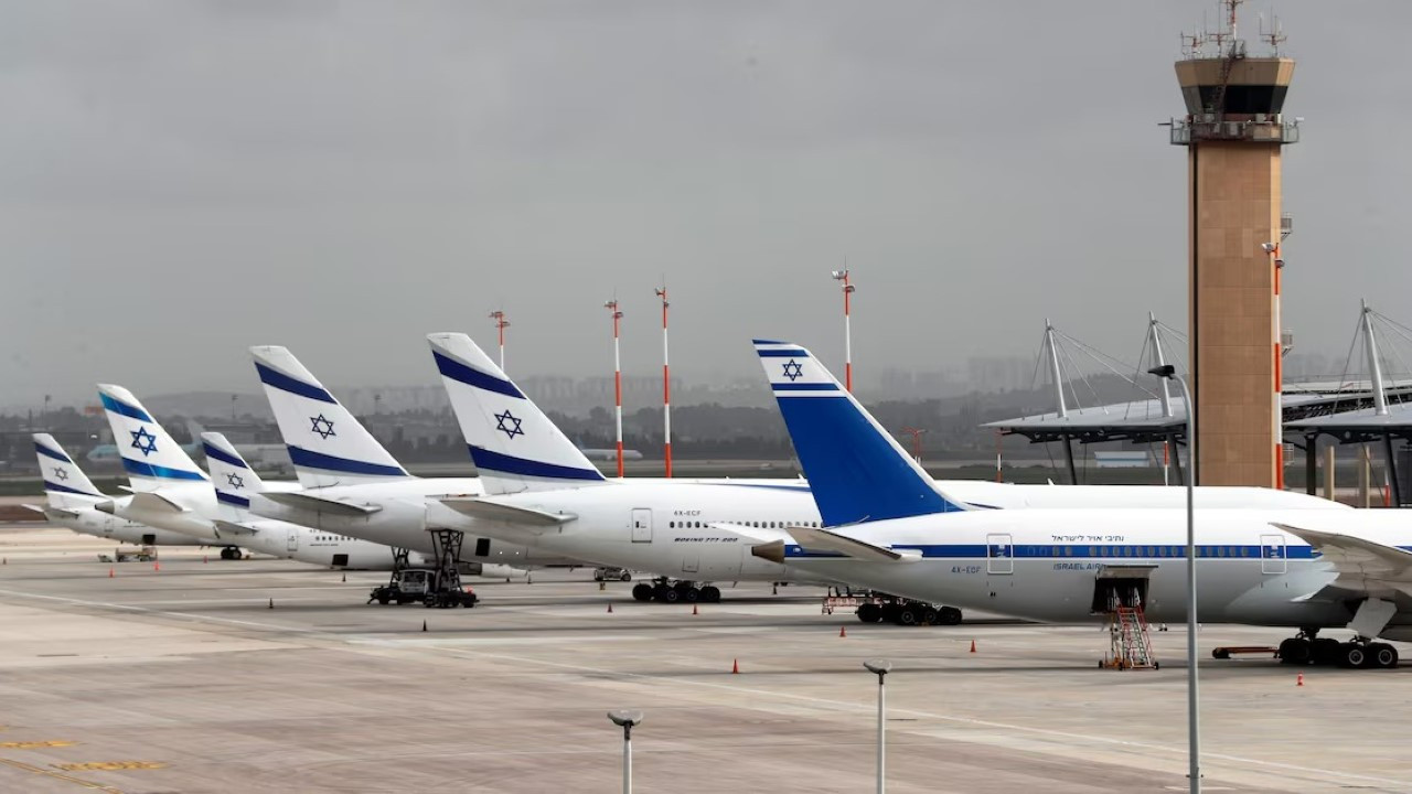 İsrail uçakları, GKRY’ye indi