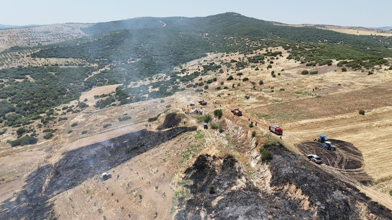 Manisa'da iki saatte üç yangın
