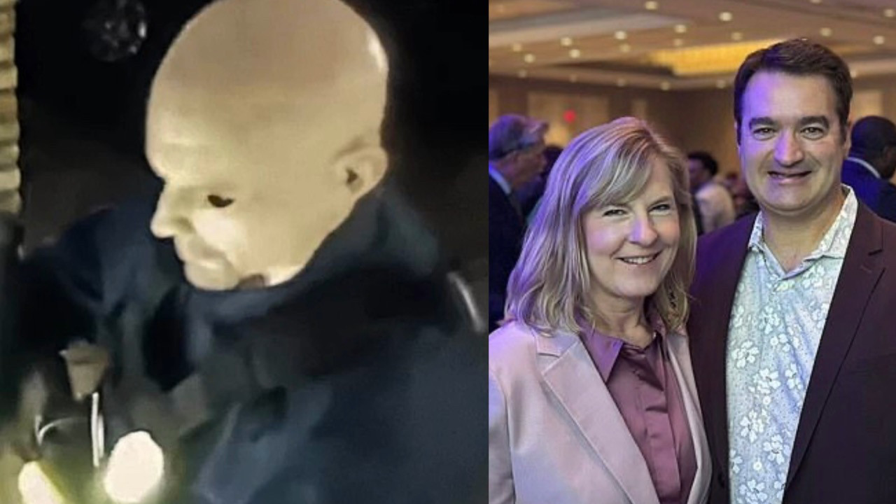 Cadılar Bayramı maskesiyle siyasetçiyi infaz etti