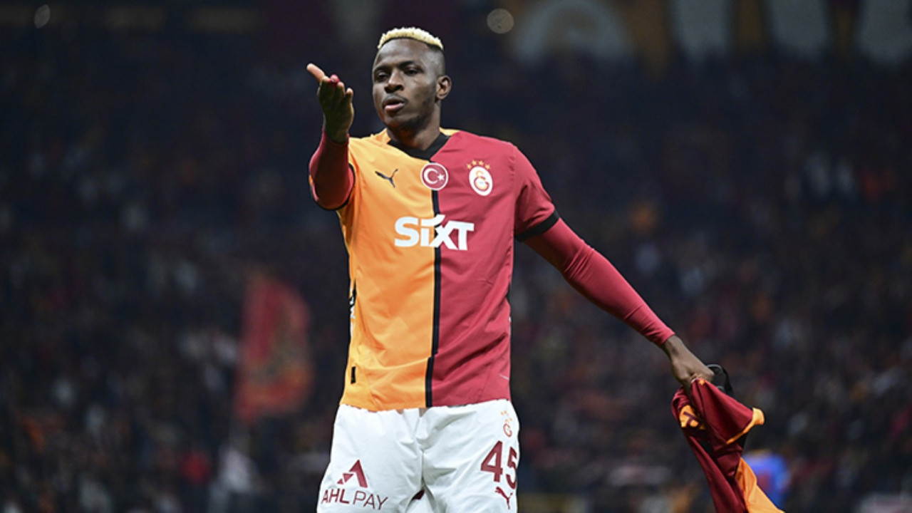Osimhen'den Galatasaray'a bir iyi bir kötü haber