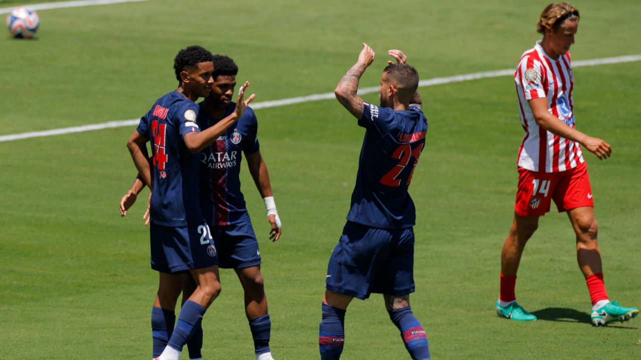 PSG, Atletico Madrid'e gol yağdırdı