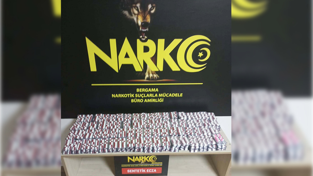 Ev değil uyuşturucu yuvası! Binlerce hap ele geçirildi