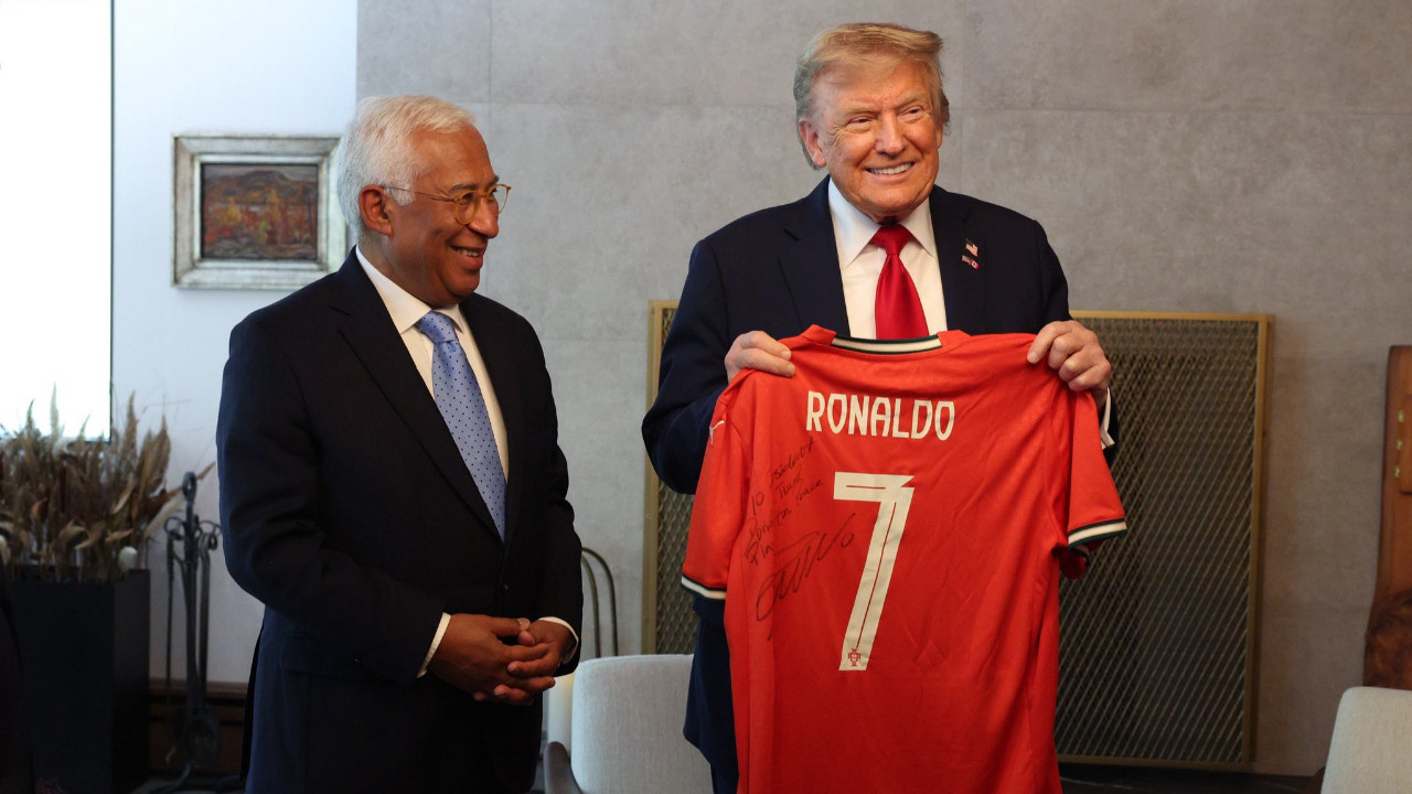 Ronaldo'dan Trump'a sürpriz mesaj: Formadaki not olay oldu