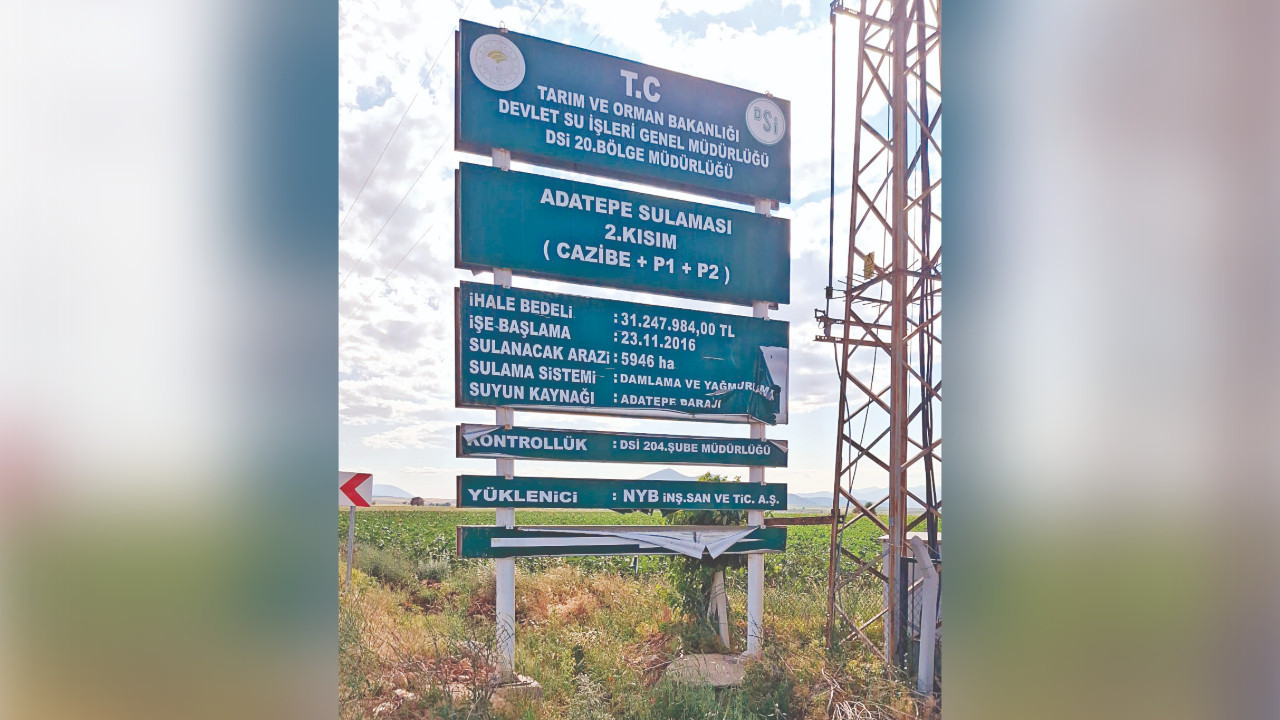 Sulama hattı yılan hikayesine döndü