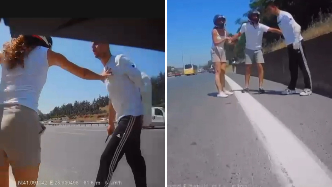 Kavga eden çifti ayırmak isterken bıçaklanacaktı