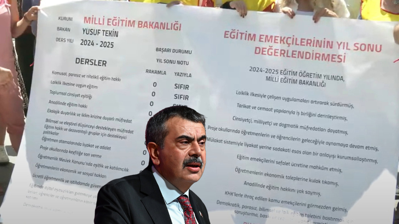 Yusuf Tekin 'sınıfta kaldı'